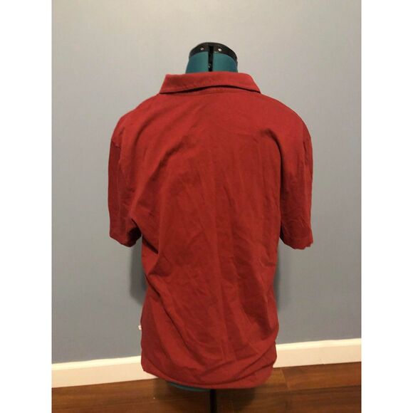 Standard James Perse Antique Rose Red Polo Shirt, size 1, Small - Picture 3 of 5